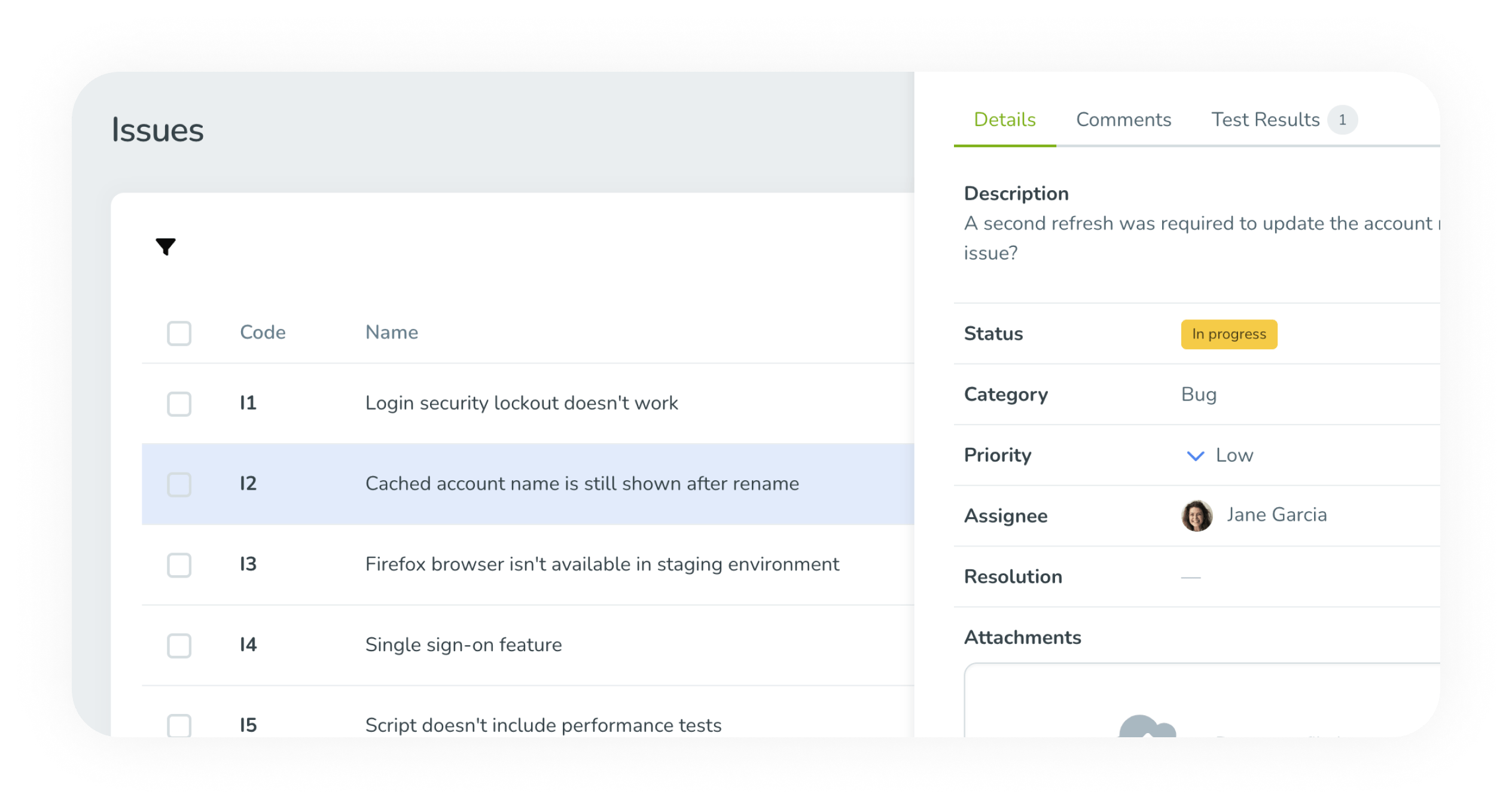 Leverage TestMonitor’s comprehensive issue tracker to document, prioritize, organize, and track issues and assign them to your project members for action