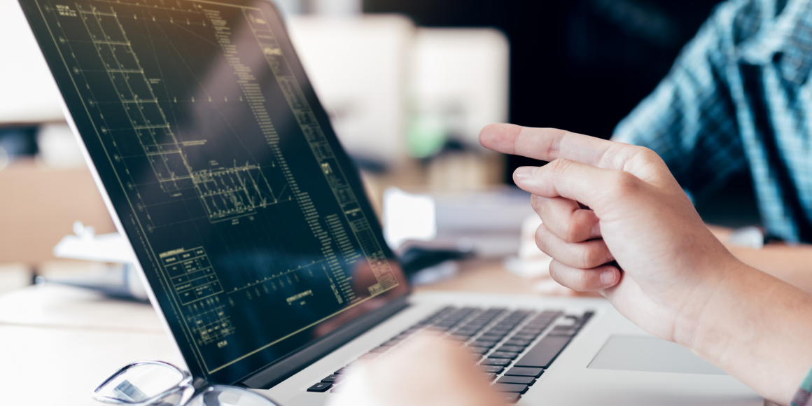 Software testing on laptop