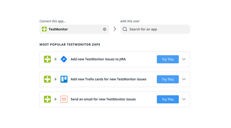 Connecting to Zapier