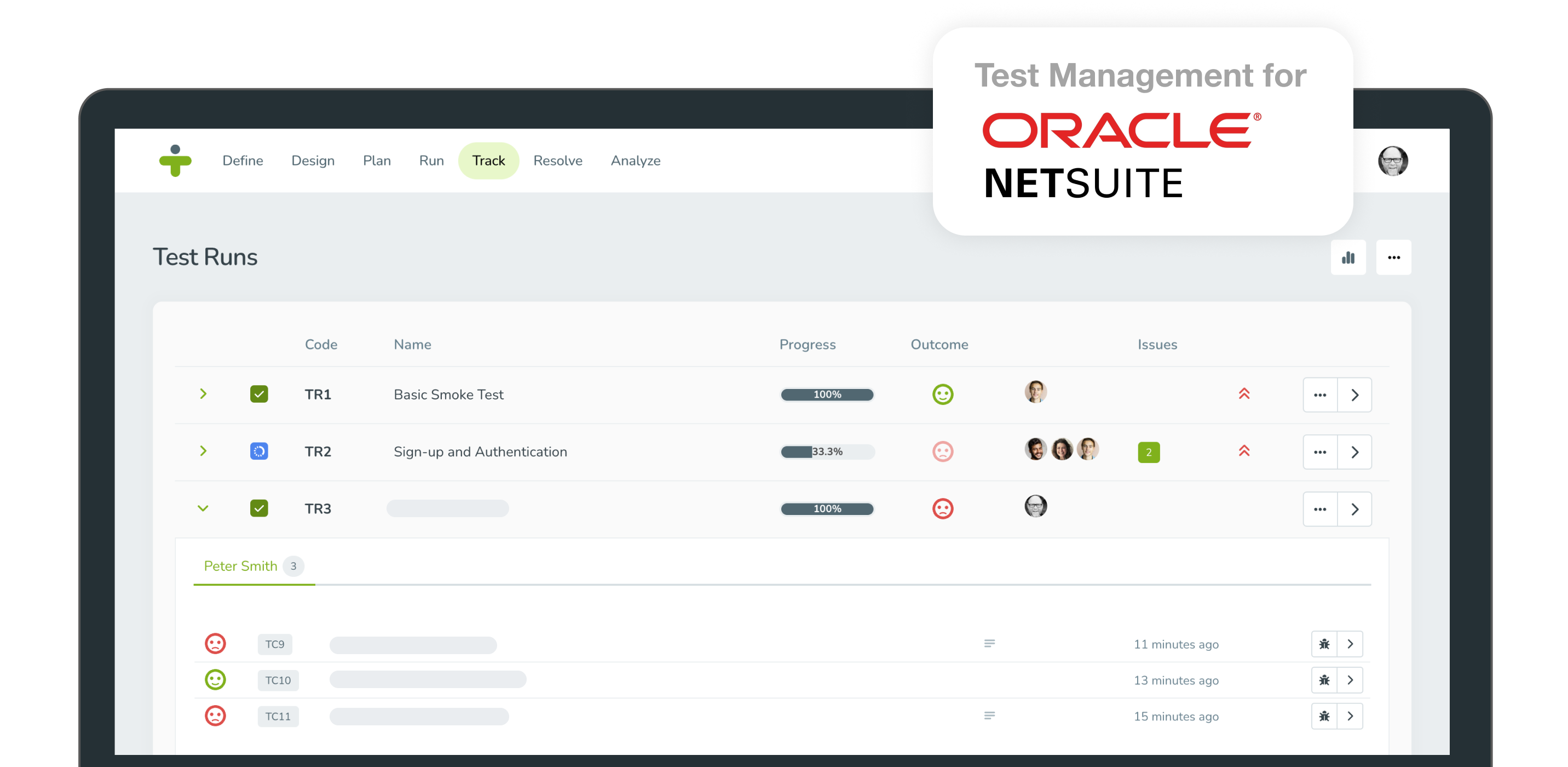 Test Management for NetSuite
