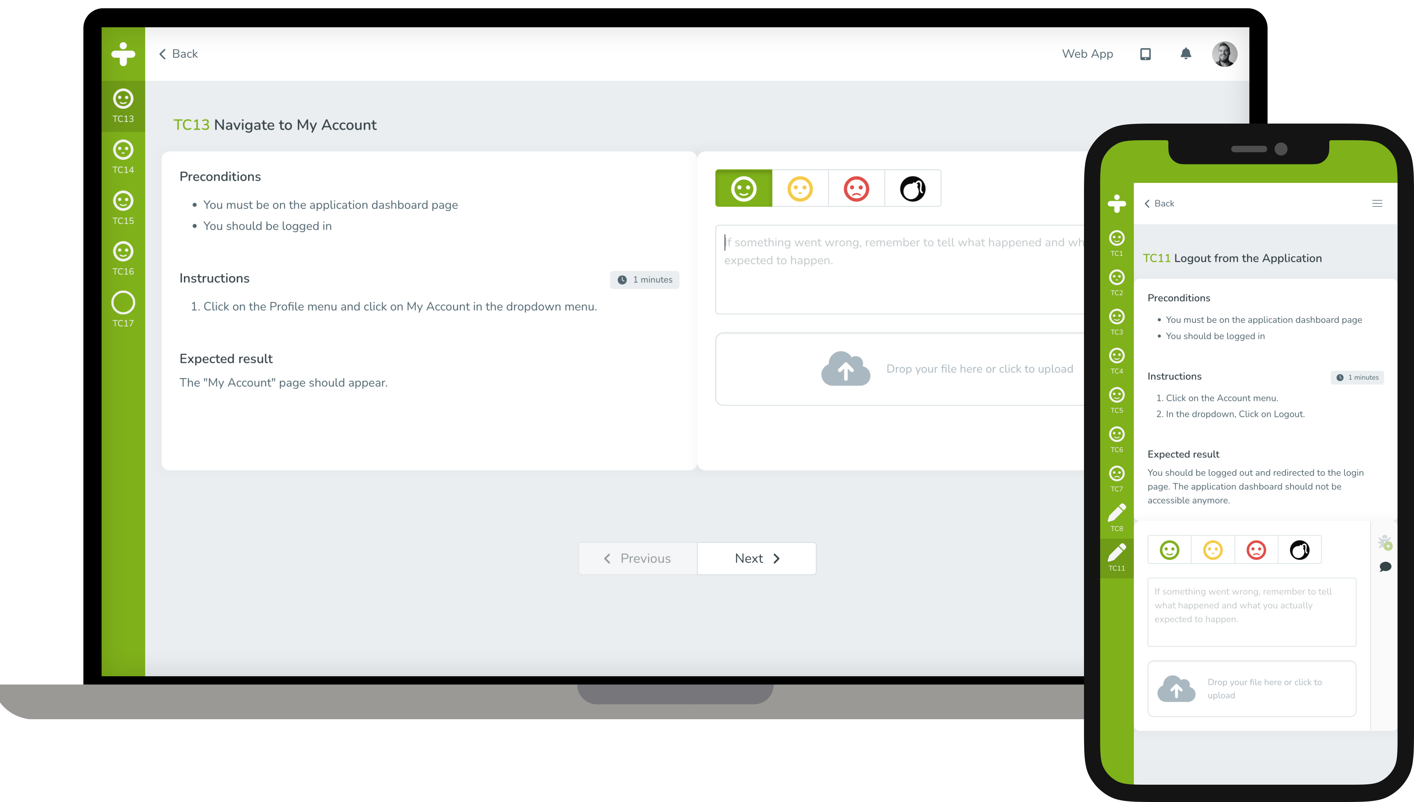 Utilize TestMonitor’s secure cloud platform to run tests via tablets, mobile devices, or computers, making it easy to test wherever and whenever