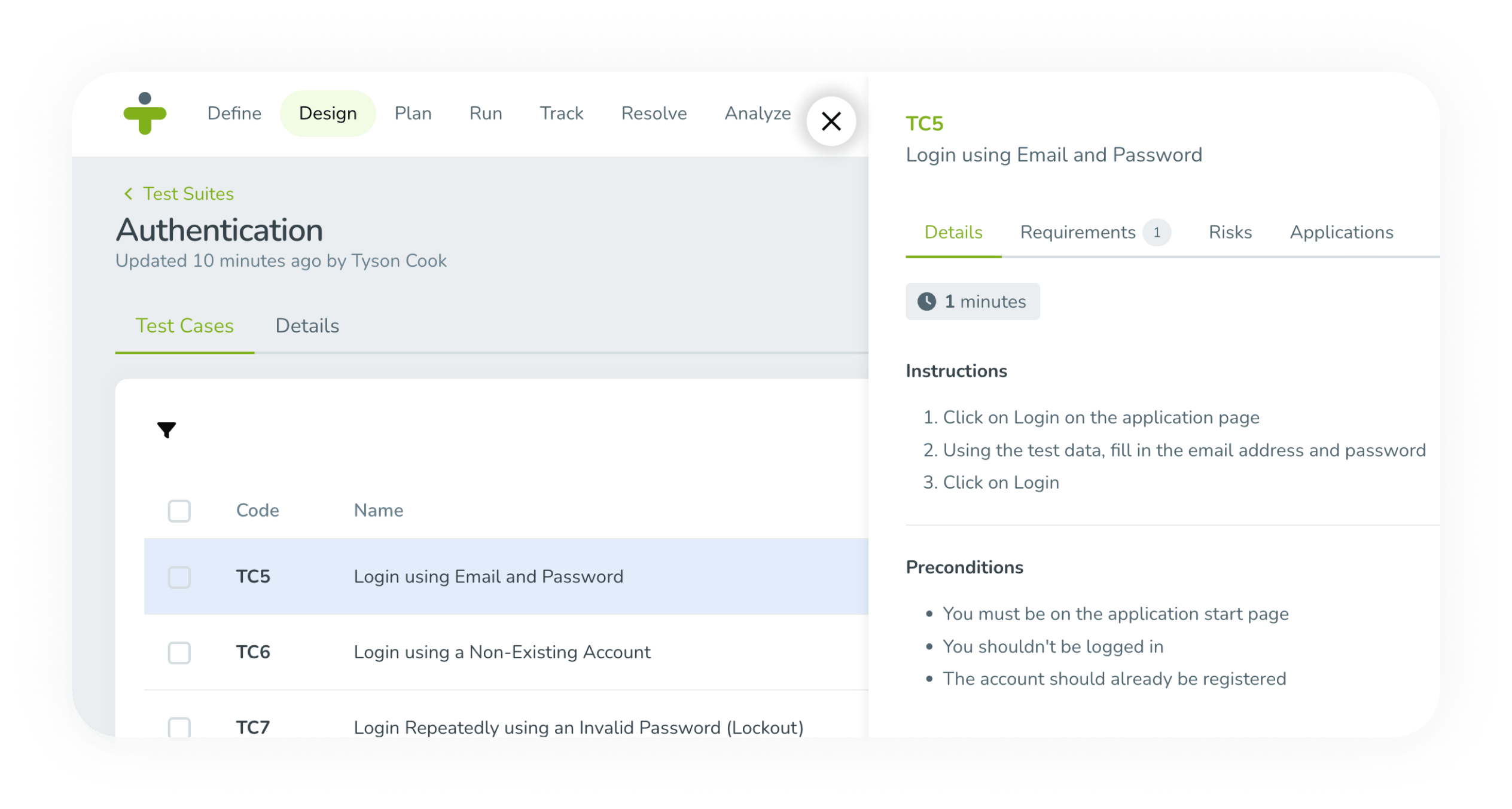 Streamline test case management to maximize quality assurance