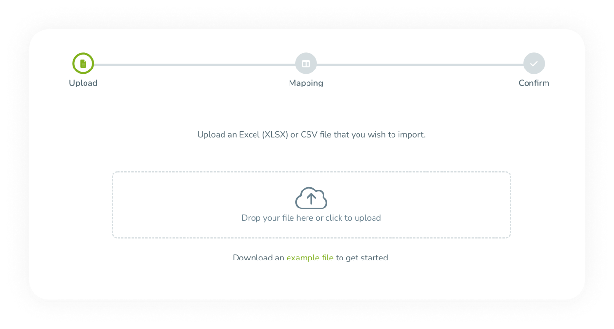 Use TestMonitor’s import and export tool to migrate test cases from existing spreadsheets or other test case management tools into our platform