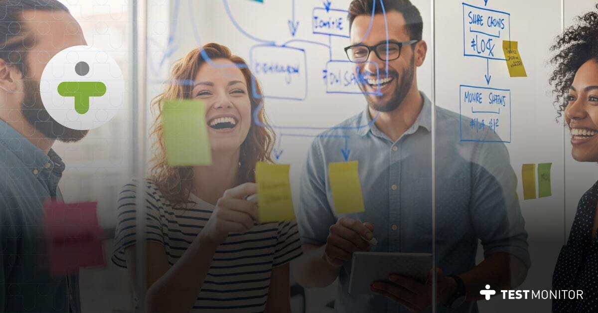 test management team brainstorming session